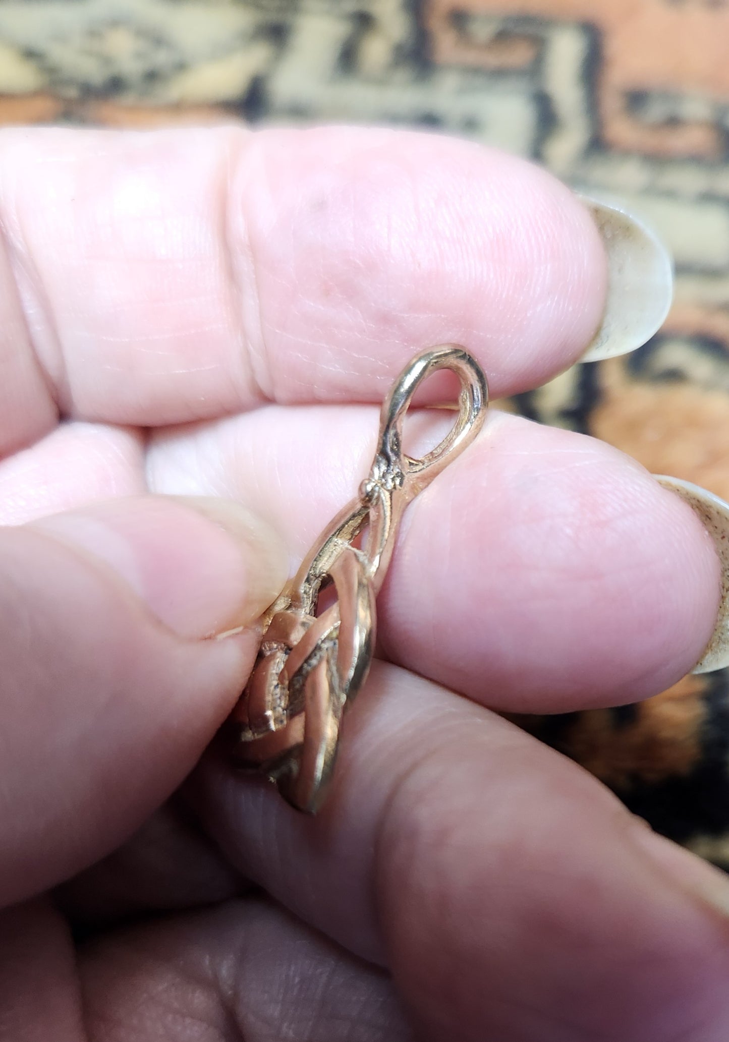 Triquetra with Circle - Trinity Knot- Charmed Knot - BR