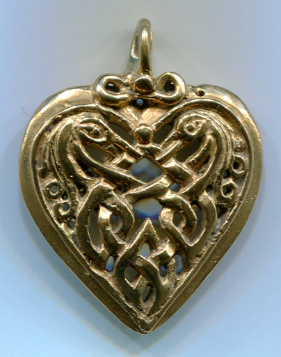 Celtic Bird Heart - 1222B