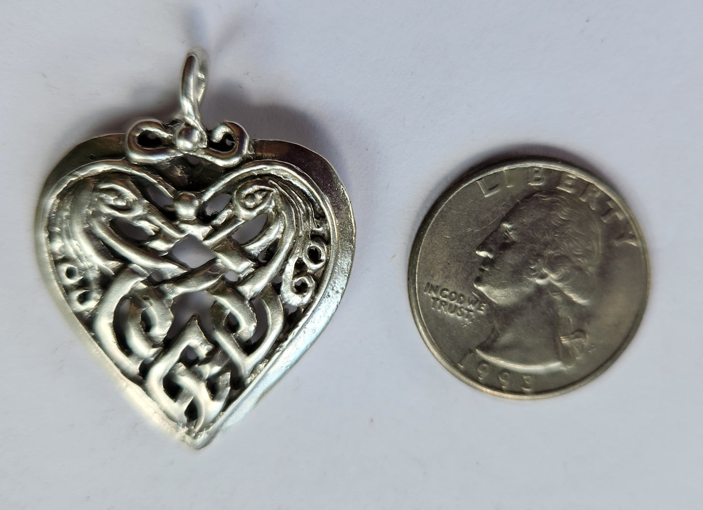 Celtic Knotwork Bird Heat - 1222S