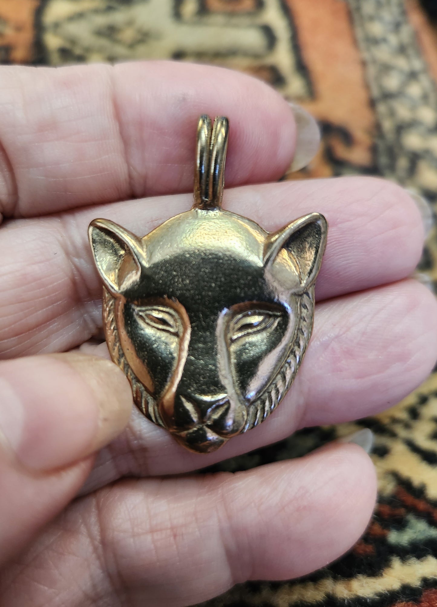 Egyptian Lioness Face - 3028B