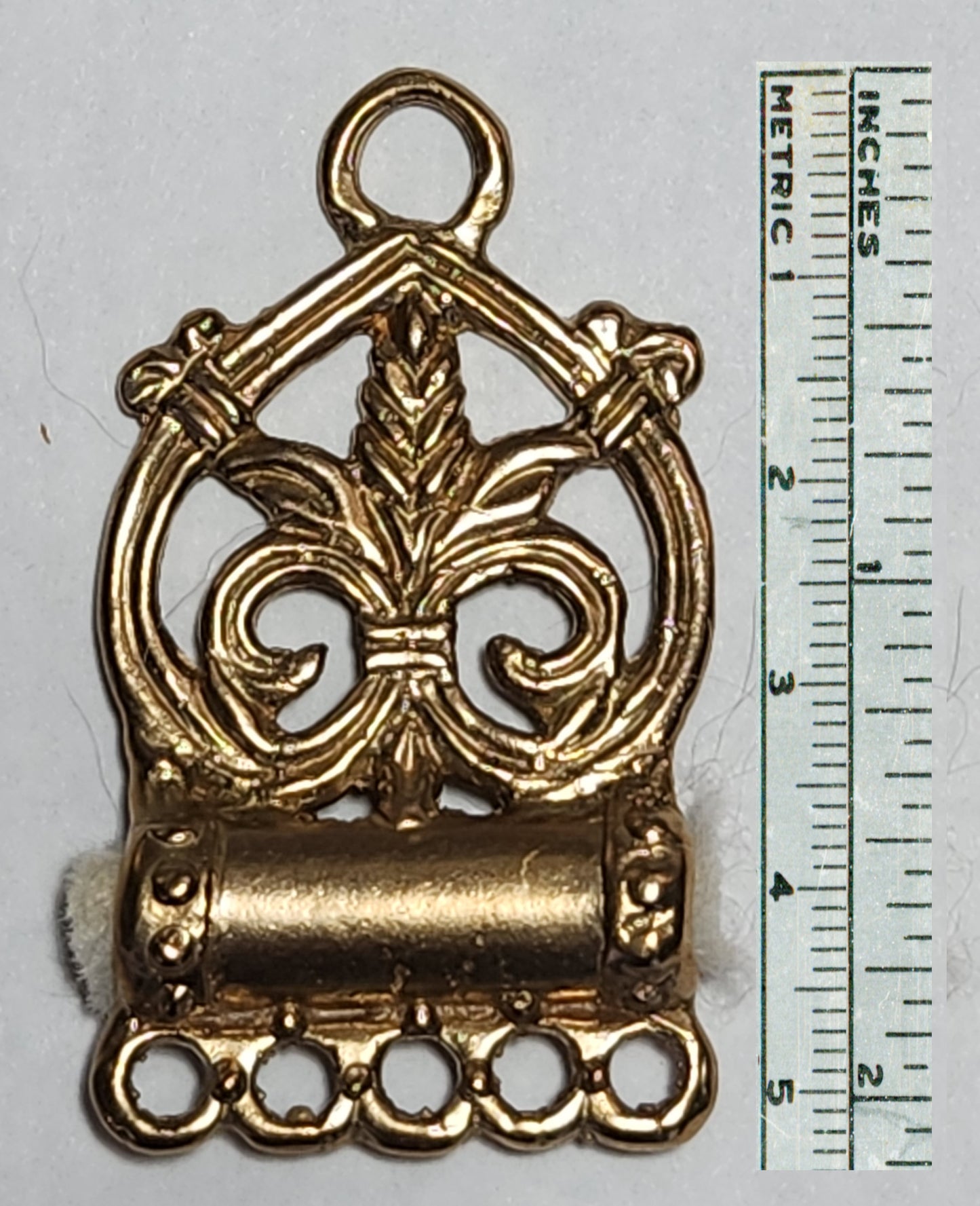 Mokosh Palmette Needle Case Chatelaine - 5315B