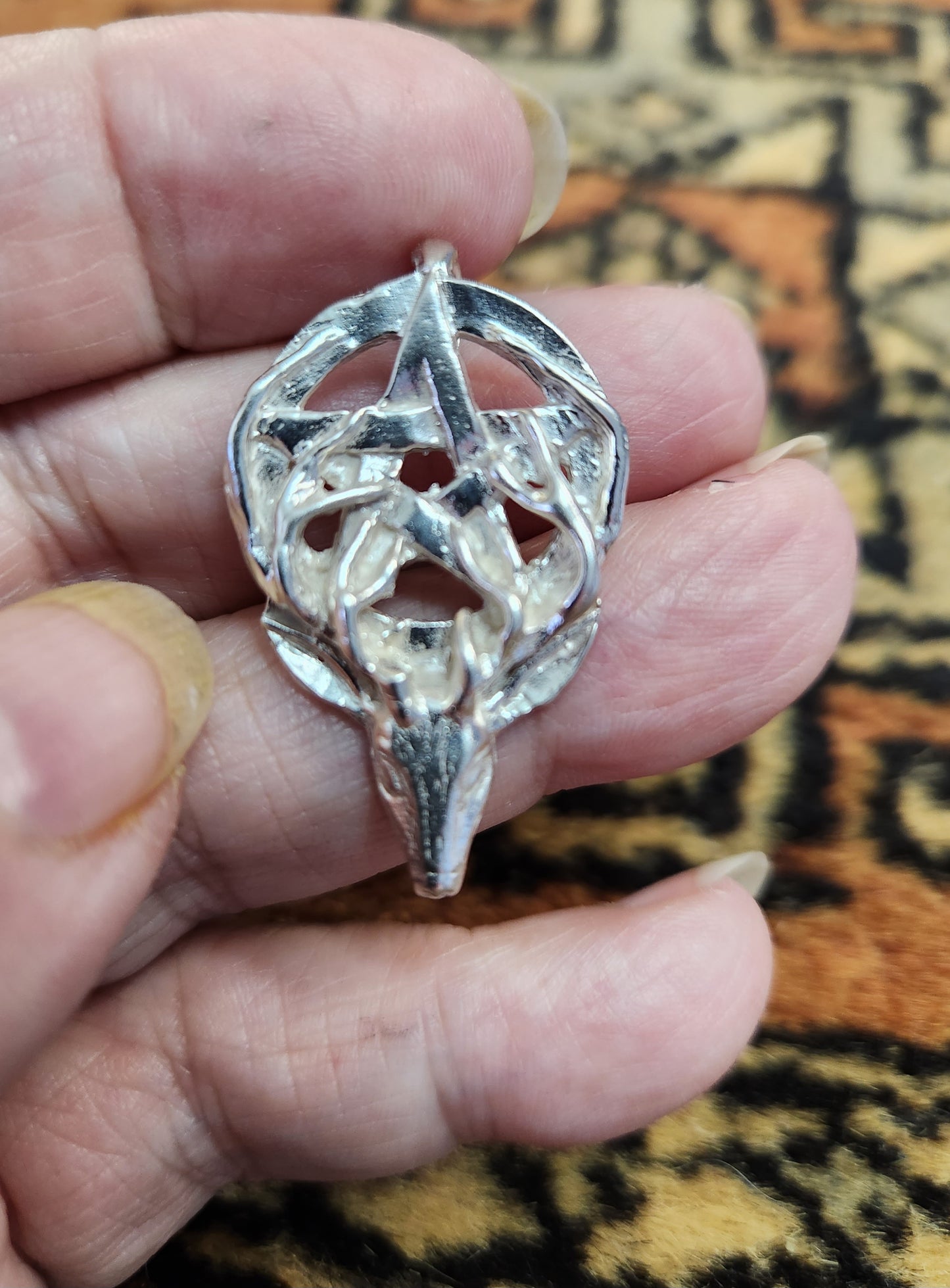 Stag Head with Pentagram - 5535S