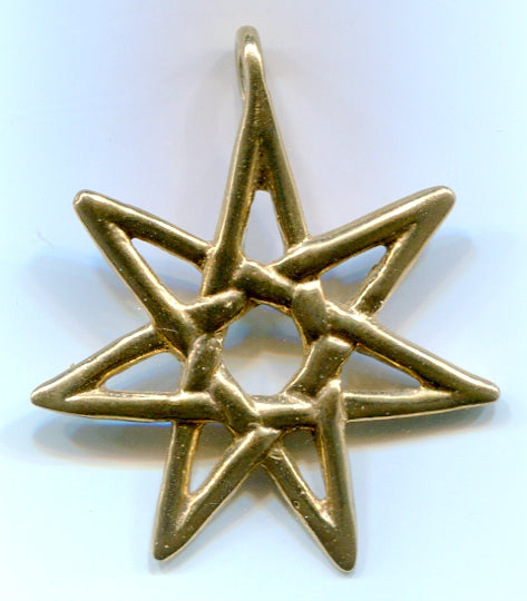 7-pointed Star / Faery Star - large - 2012B