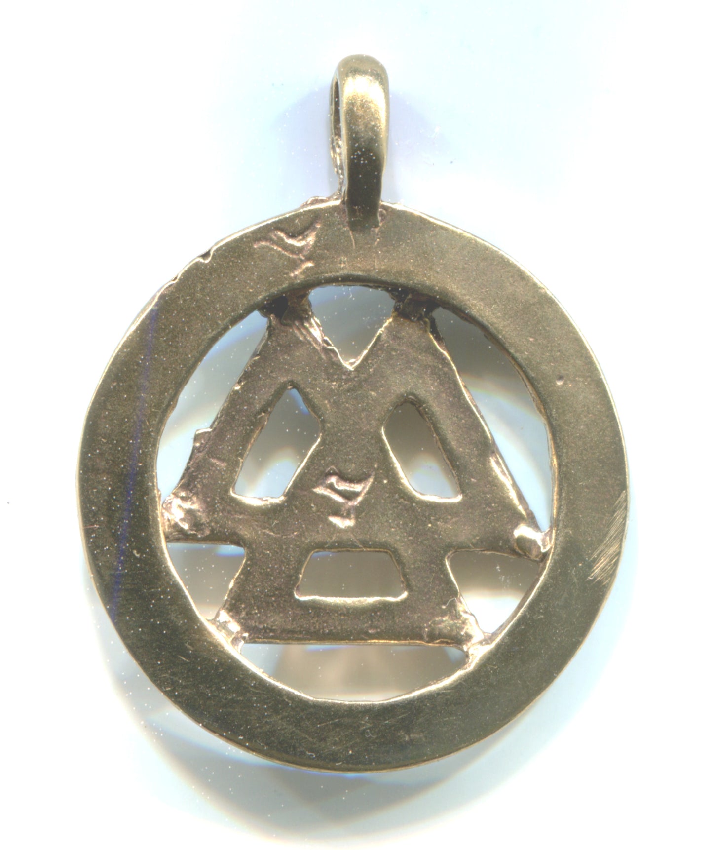 Valknut w Rune Ring - 5141B