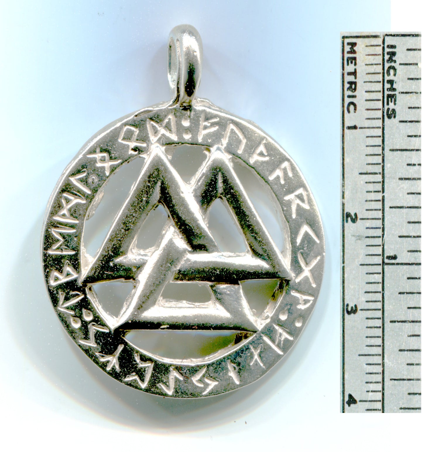 Valknut with Rune Ring - 5141S