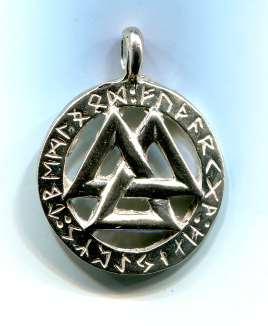 Valknut with Rune Ring - 5141S
