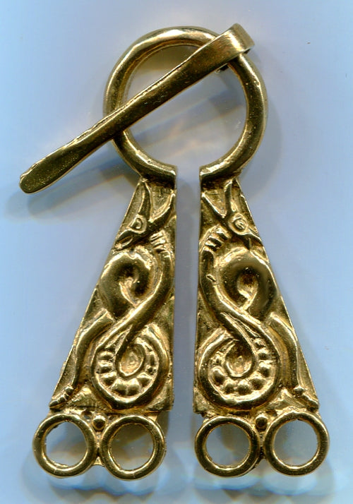 Norse Chatelaine Omega Brooch - 5157B