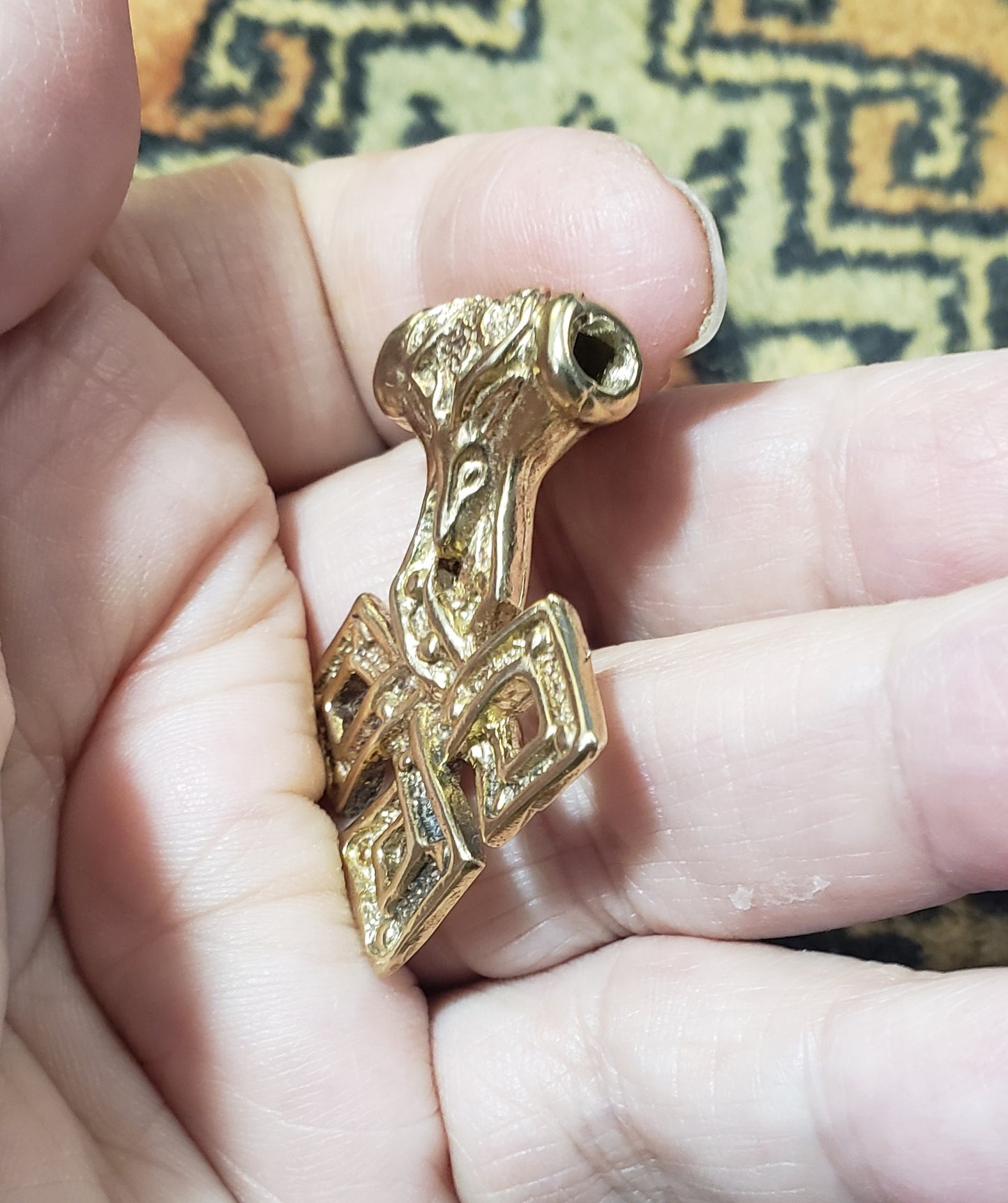 Stag Knot Thor's Hammer - 5208B