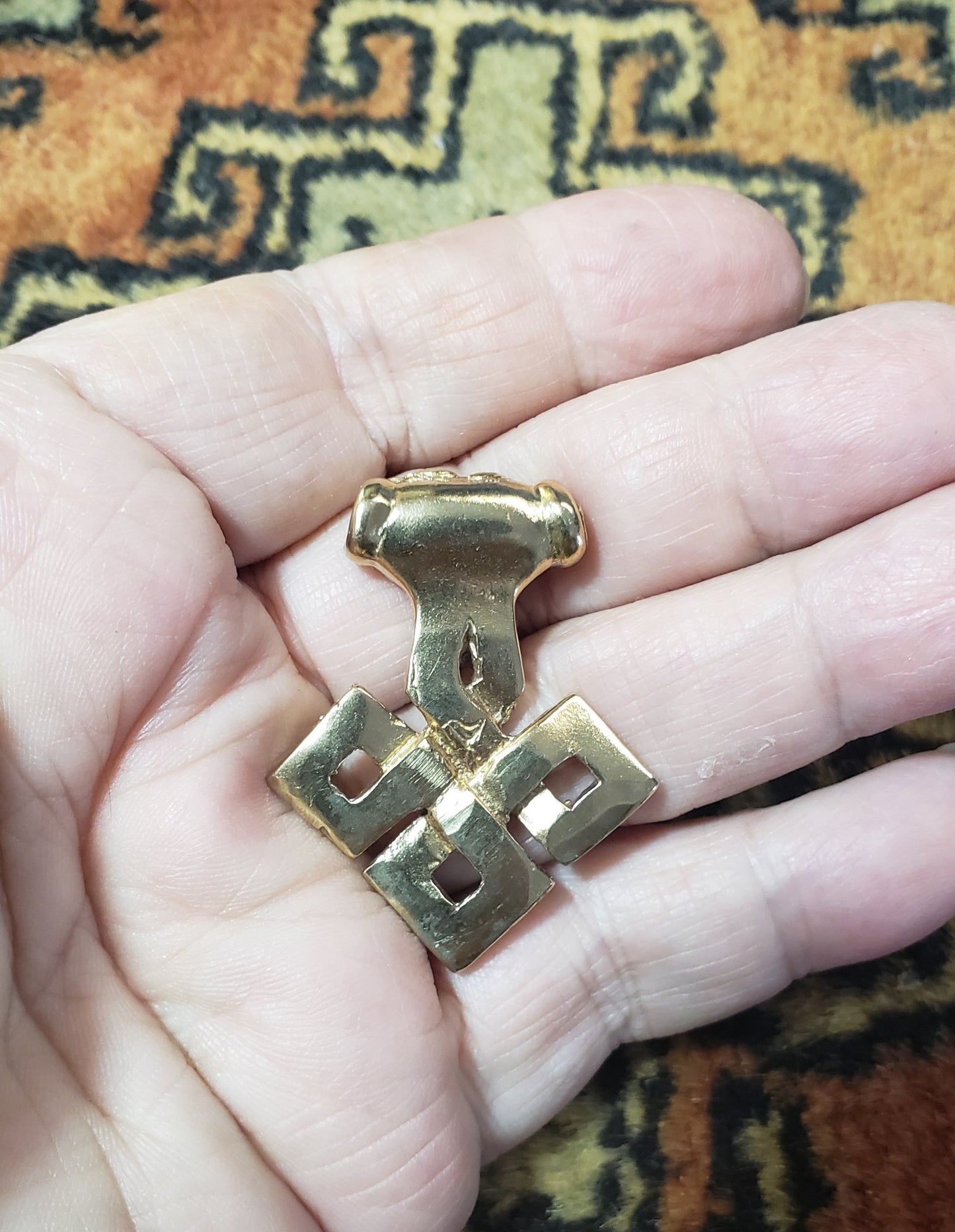 Stag Knot Thor's Hammer - 5208B