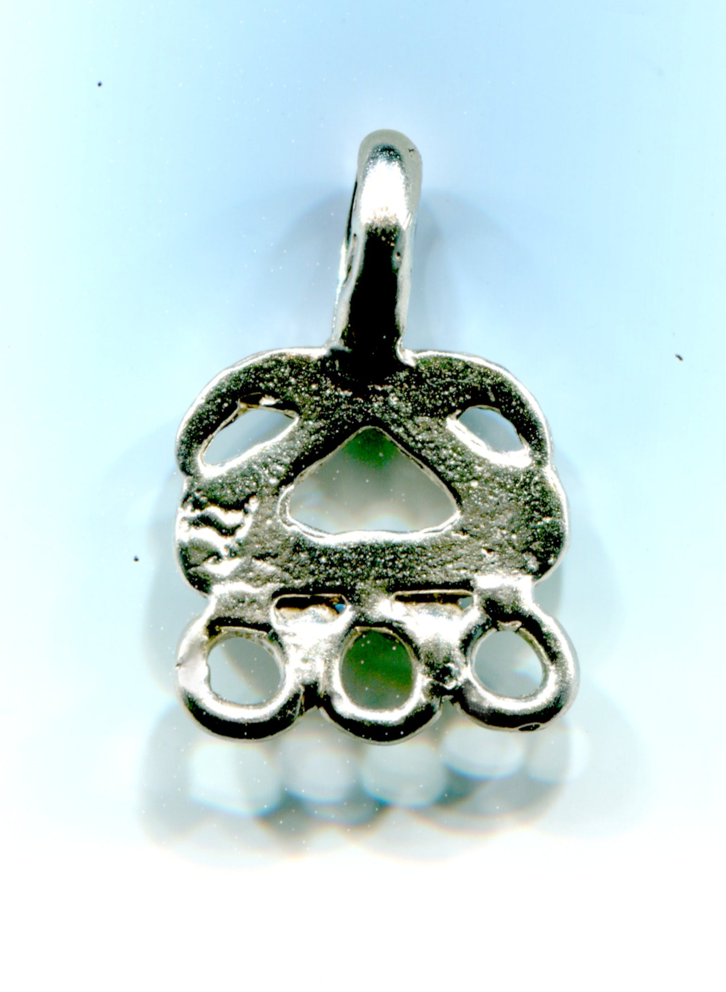 Bead Hanger - Double Bird Head with Triple Rings - 5309S