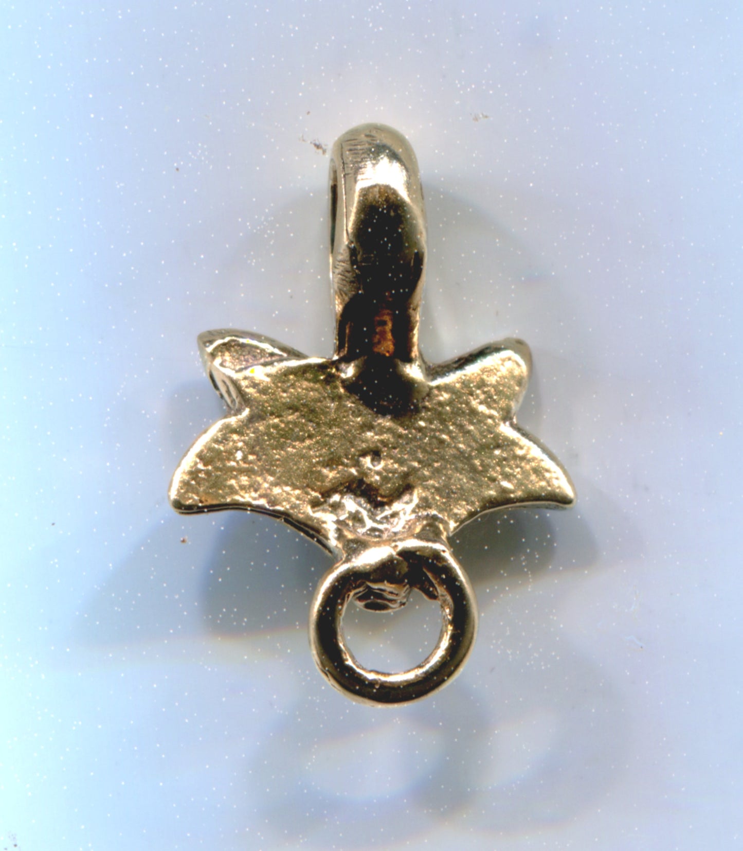 Bead Hanger - Borre Style Cat with Single Ring - 5312B
