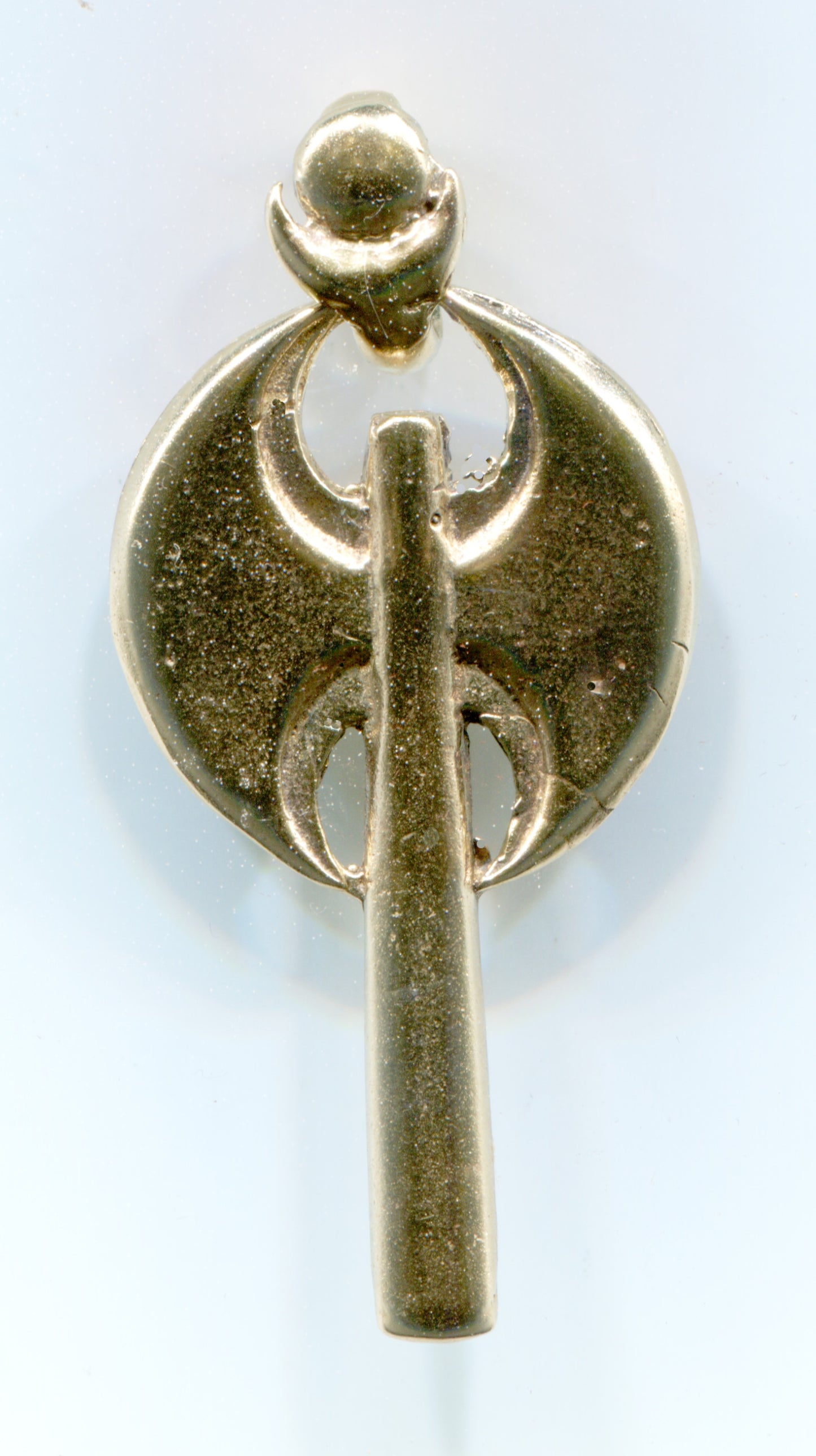 Moon Labrys Pendant with Sun/Moon Bale - 5705B