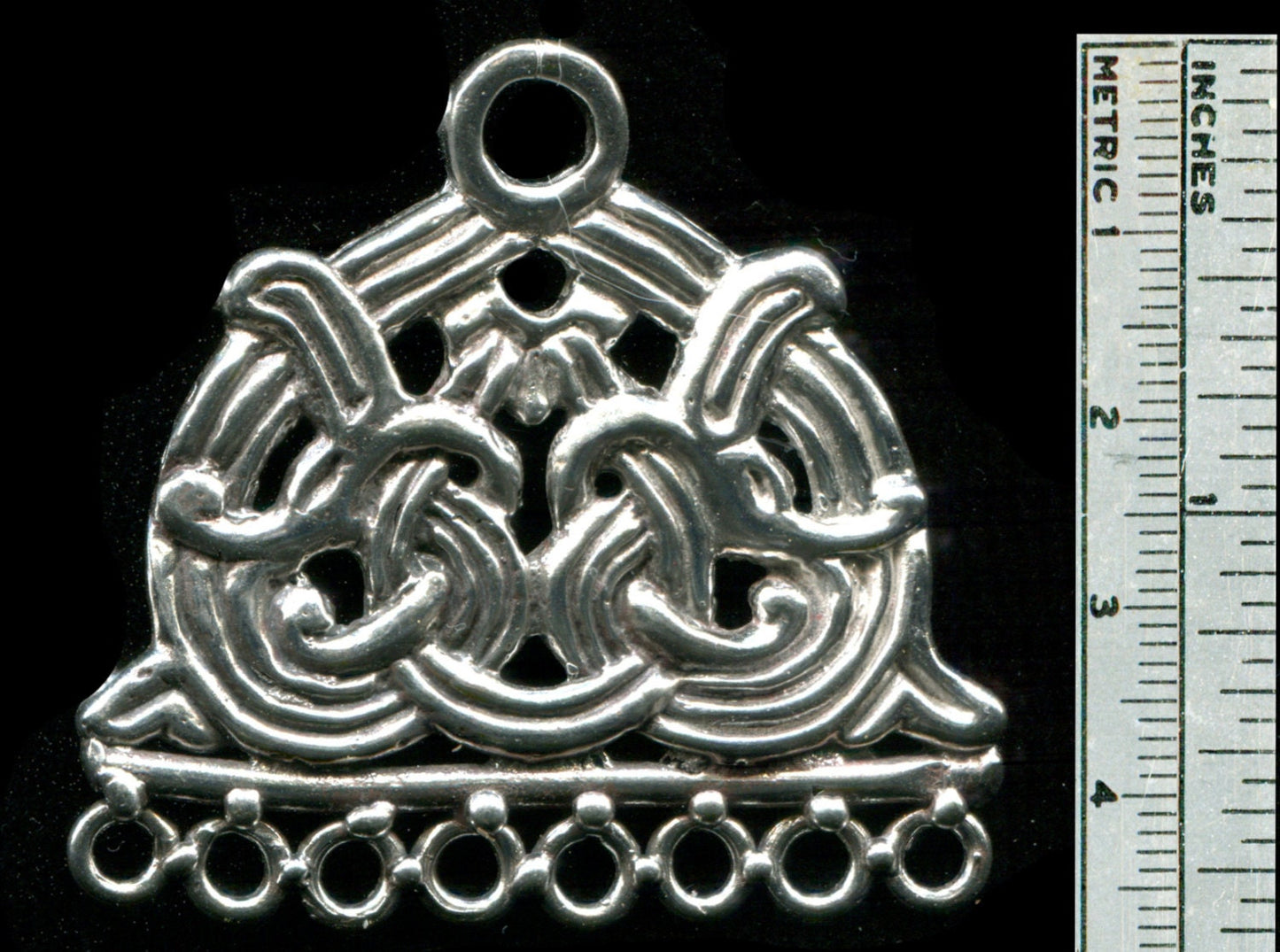 Borre Style Chain Spreader, Bead Hanger, Chatelaine - 5305S