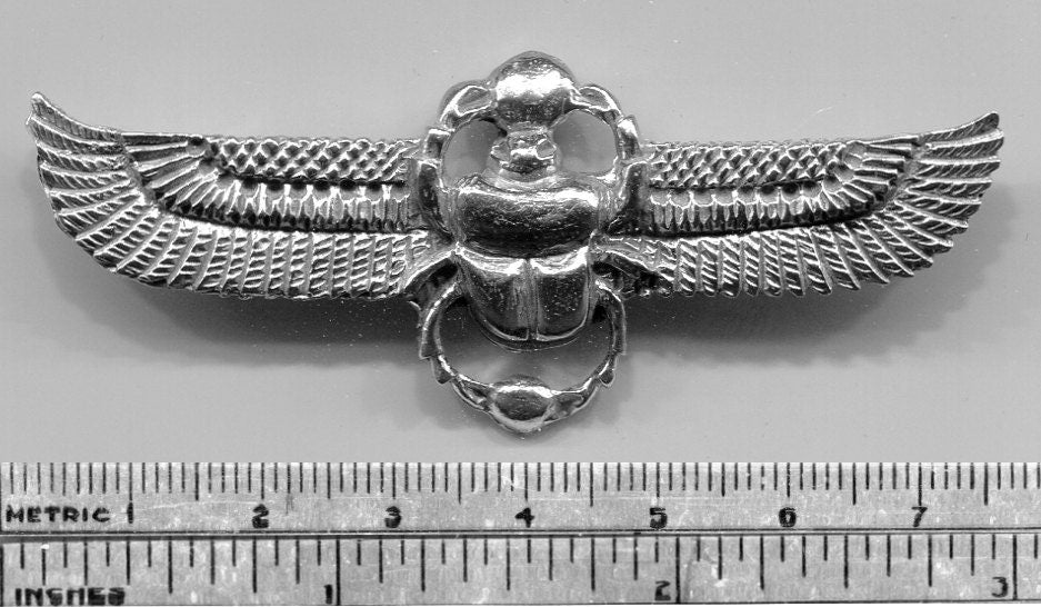 Winged Scarab Choker - 5338S