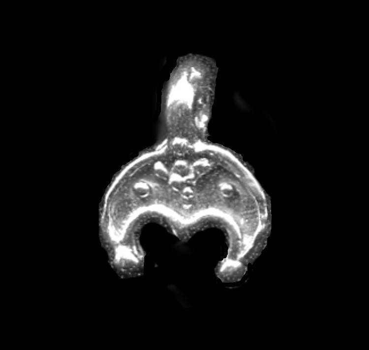Slavic Norse Pagan Lunitsa / Lunula - Tiny - 5011S