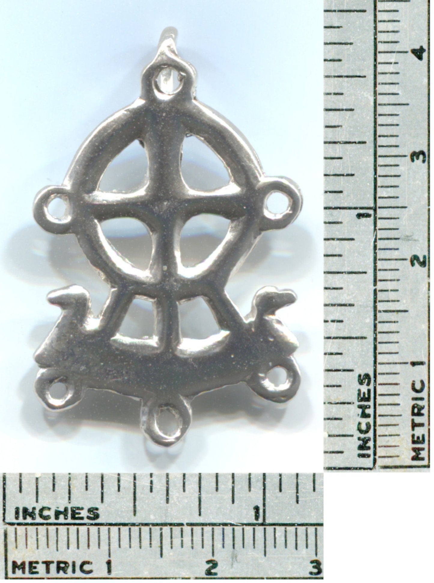 Norse / Viking Chatelaine / Bead Hanger - Solar Cross - Sunboat - 5129S