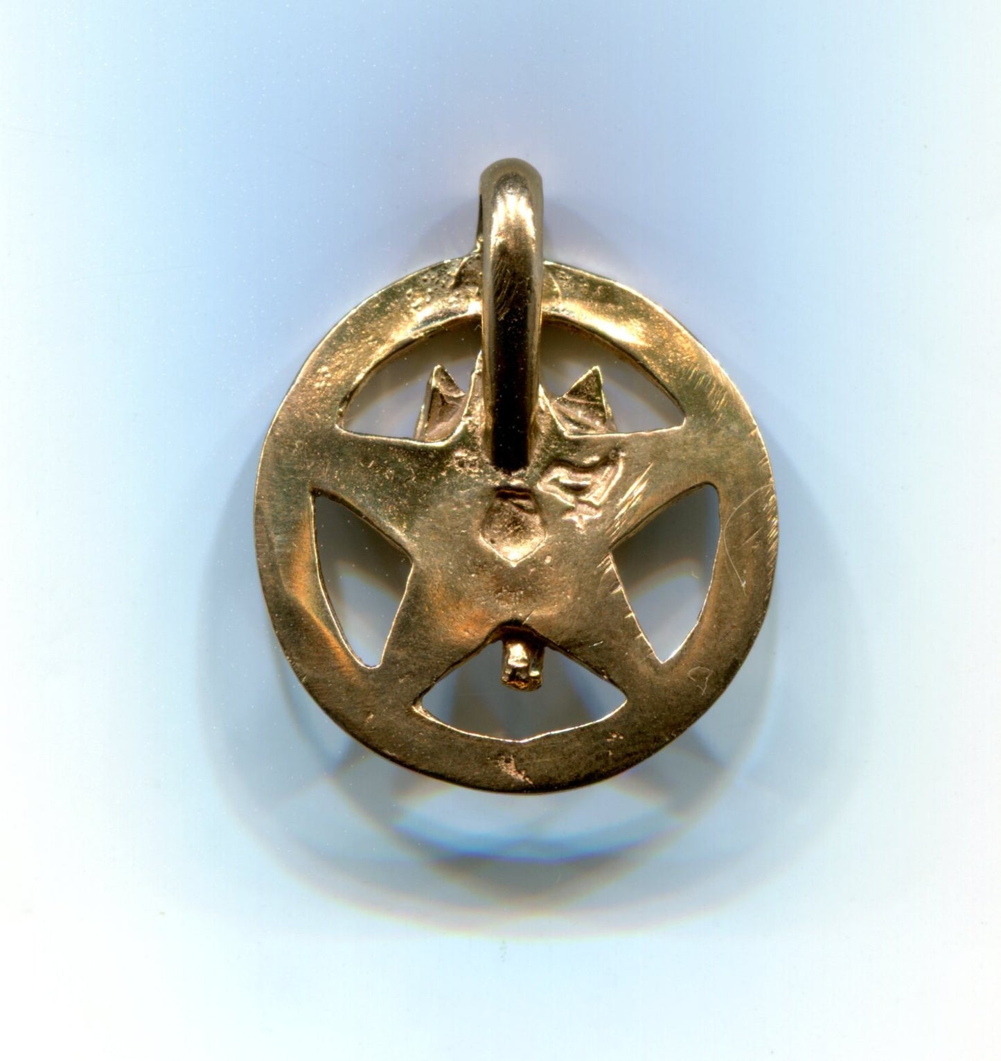 Pentagram with Labrys - 5524B