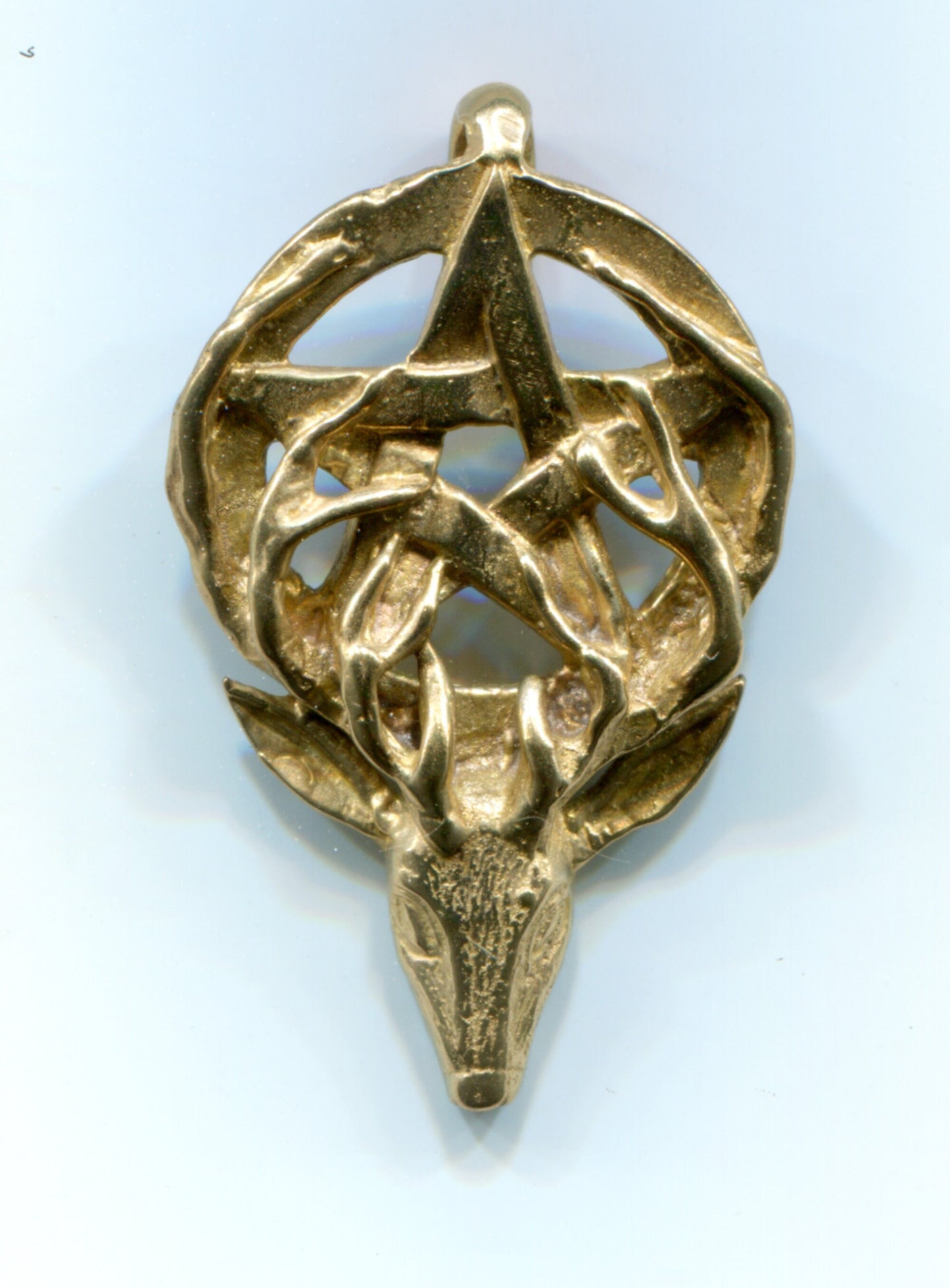 Stag Head with Pentagram - 5535B