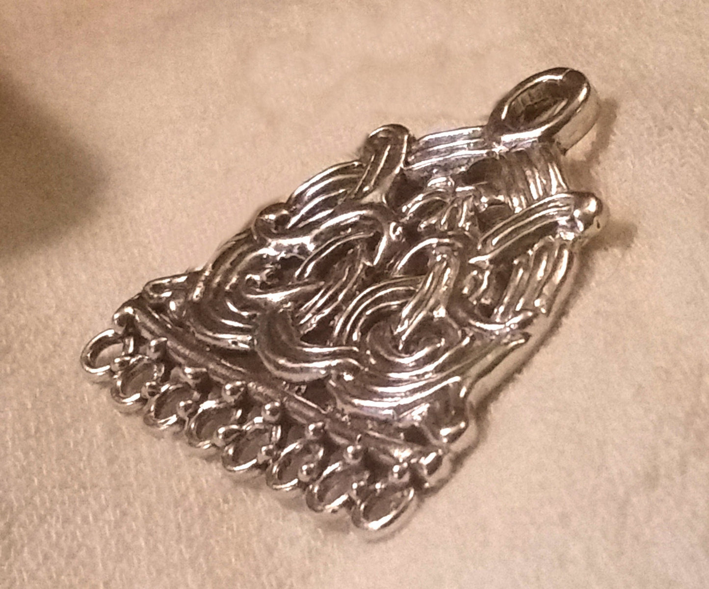 Borre Style Chain Spreader, Bead Hanger, Chatelaine - 5305B