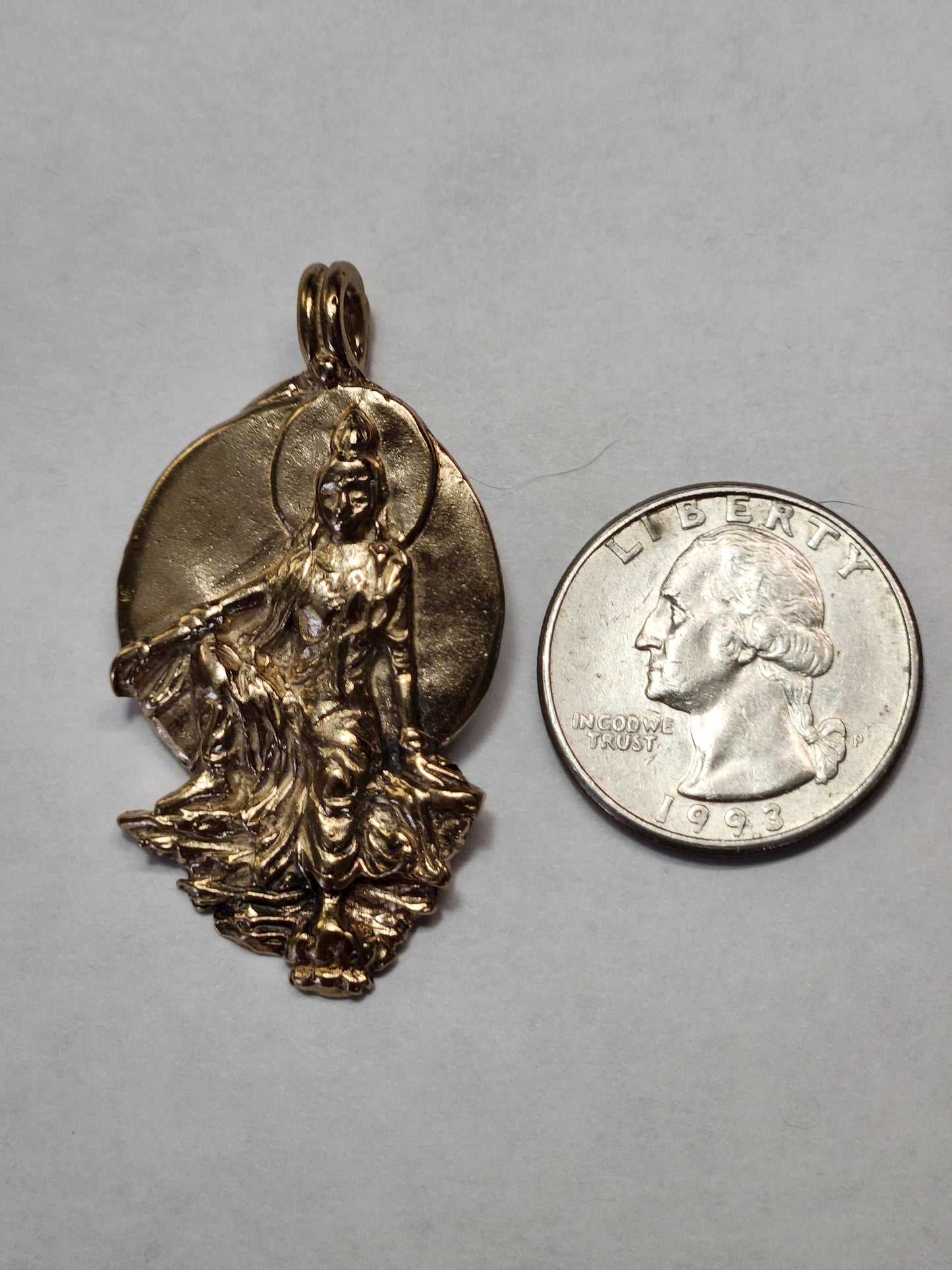 Kwan Yin - Water & Moon Boddhisatva - Avalokiteshvara - 4015B