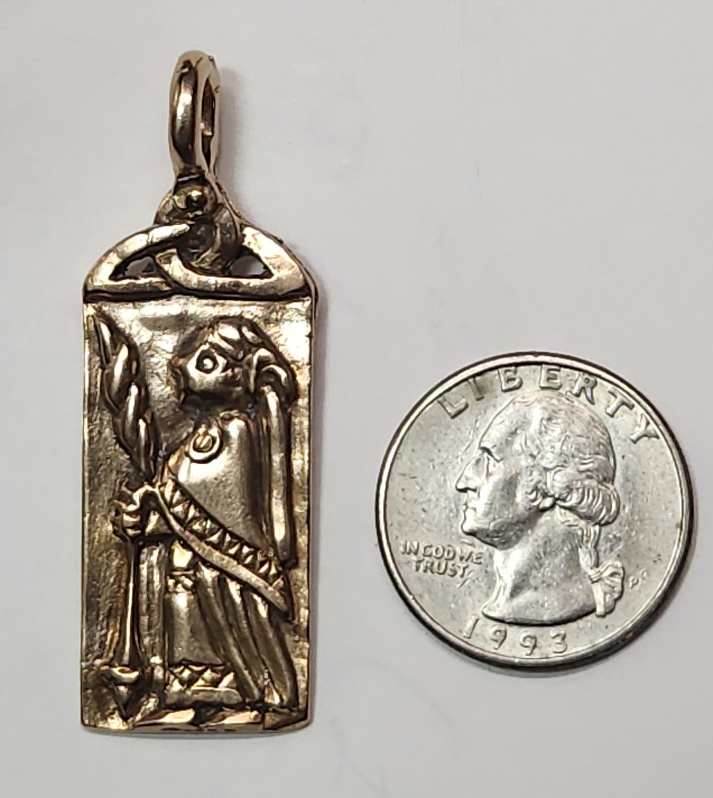Frigga with Spindle - Bronze - 5154B