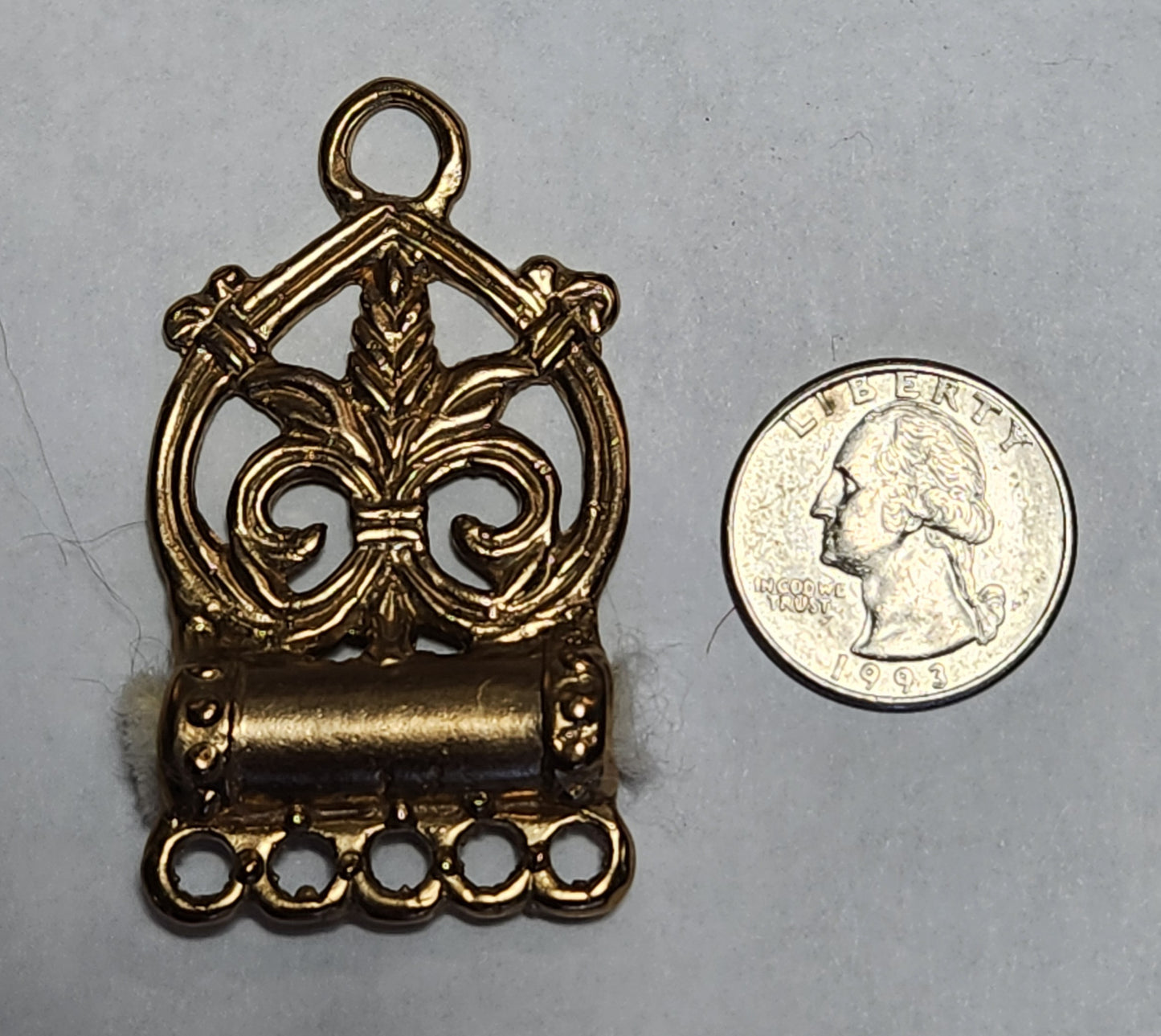 Mokosh Palmette Needle Case Chatelaine - 5315B