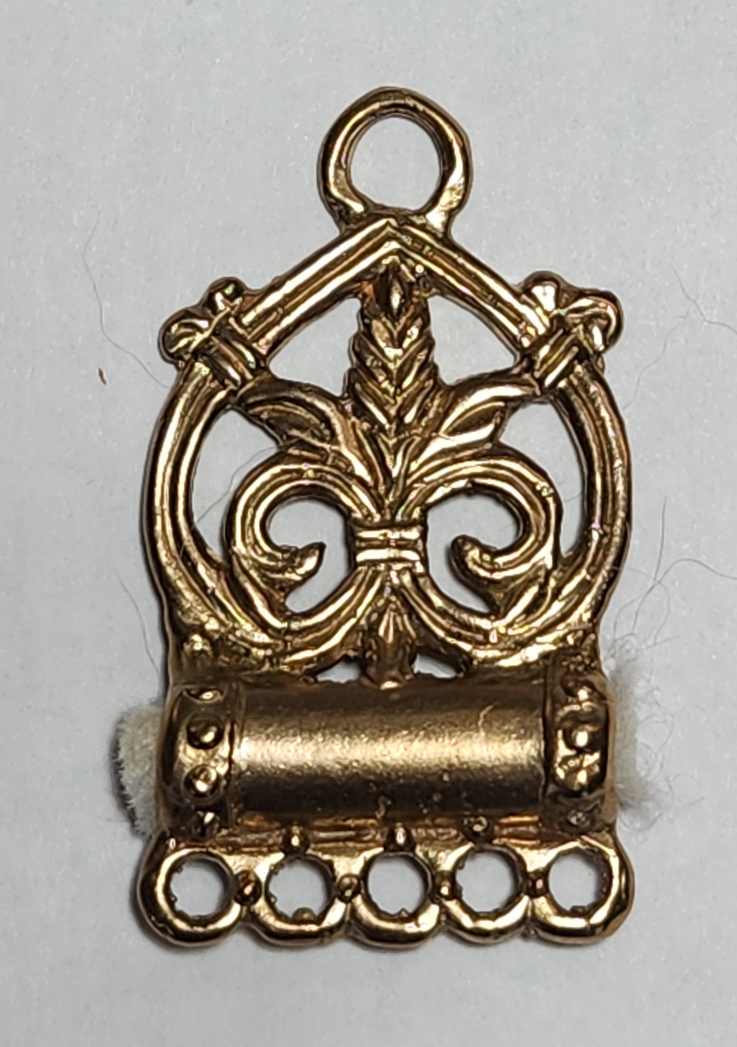 Mokosh Palmette Needle Case Chatelaine - 5315B