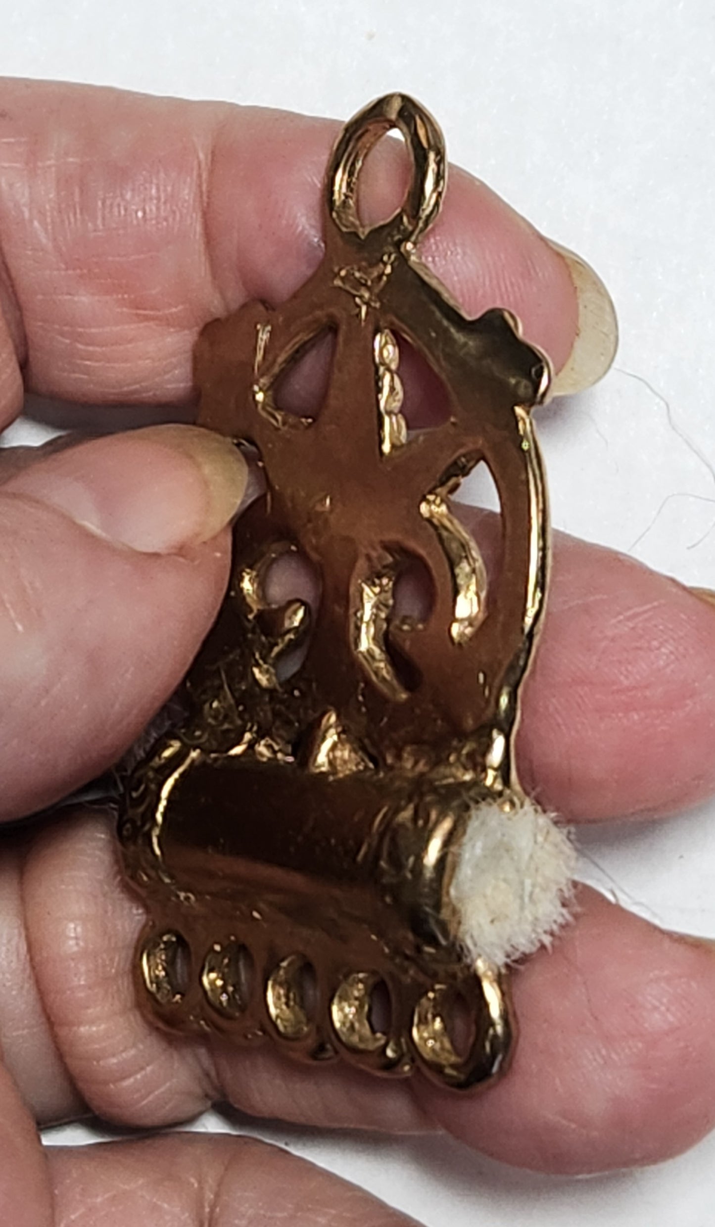 Mokosh Palmette Needle Case Chatelaine - 5315B