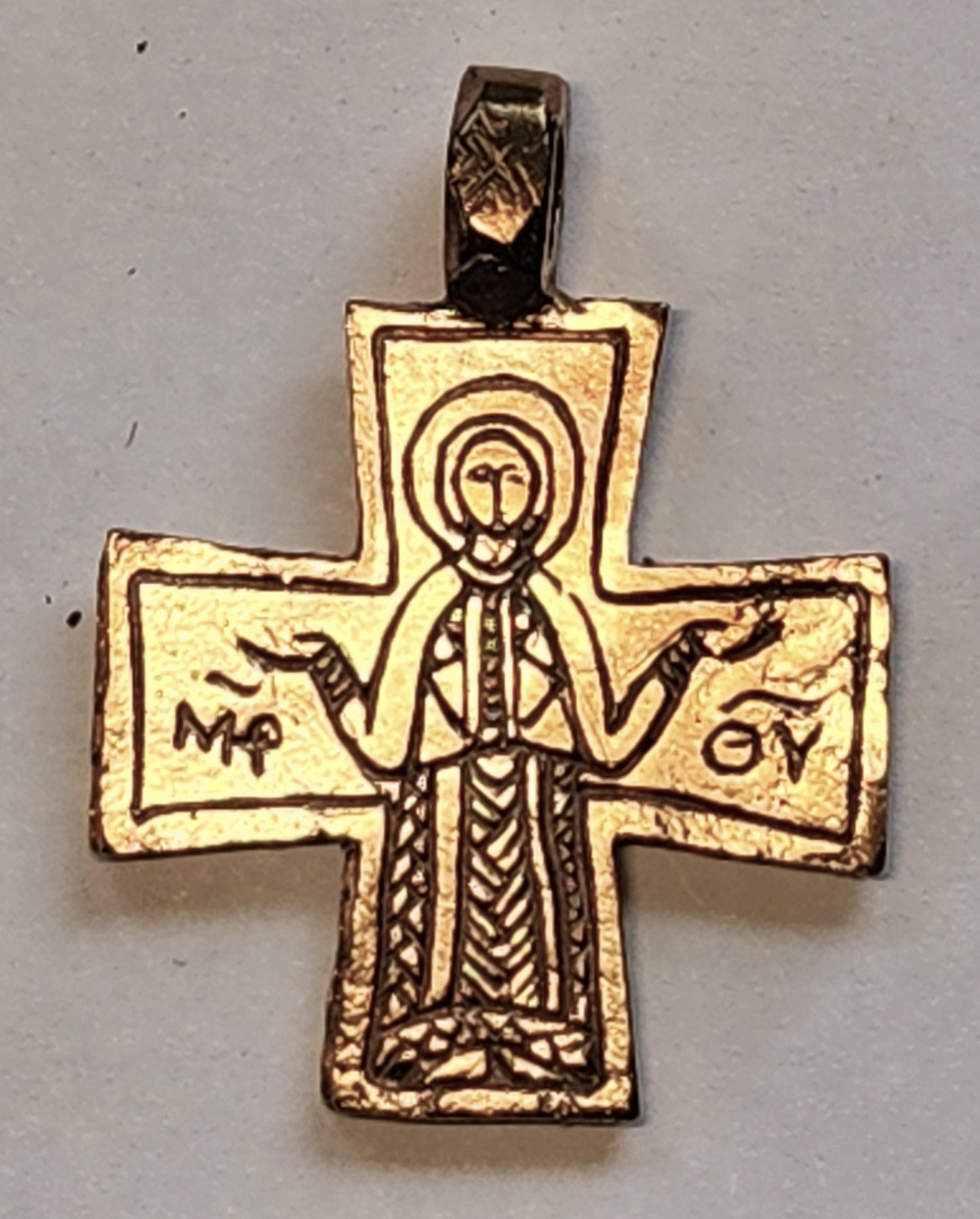Marian Pilgrim’s Cross Pendant - 6026-B