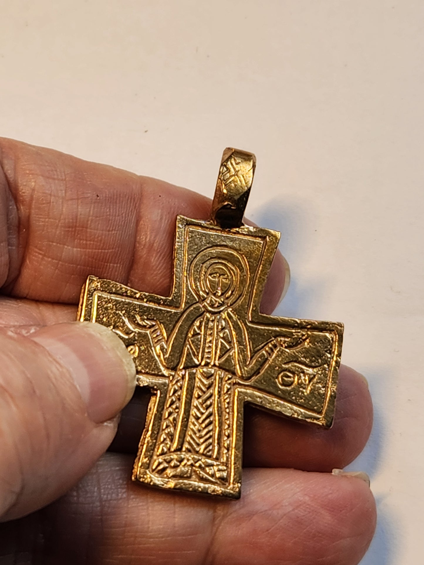 Marian Pilgrim’s Cross Pendant - 6026-B