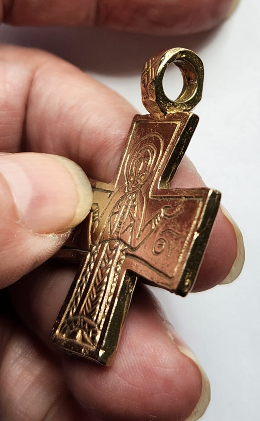 Marian Pilgrim’s Cross Pendant - 6026-B