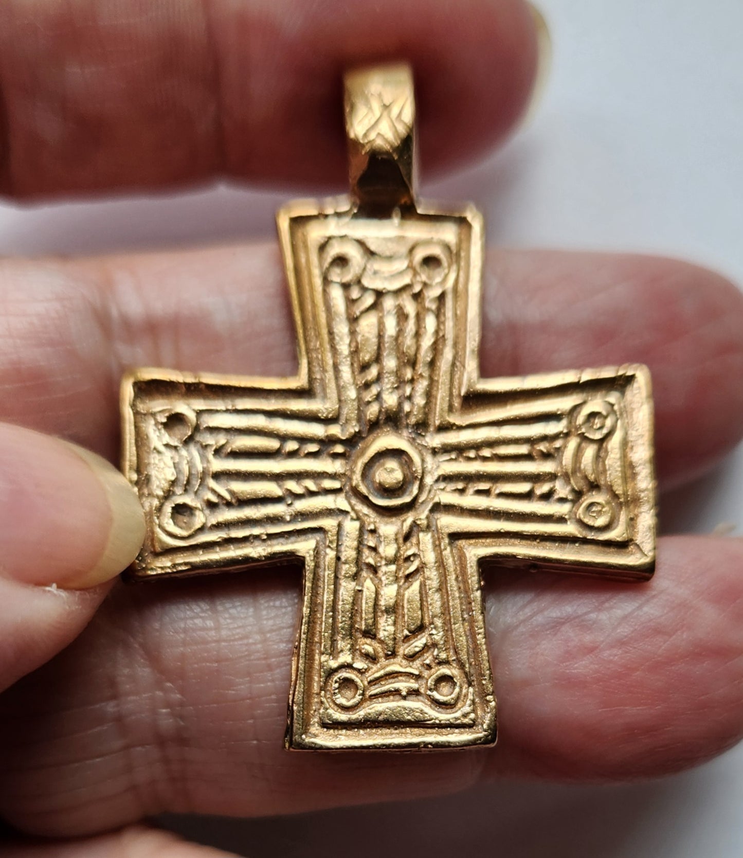 Marian Pilgrim’s Cross Pendant - 6026-B