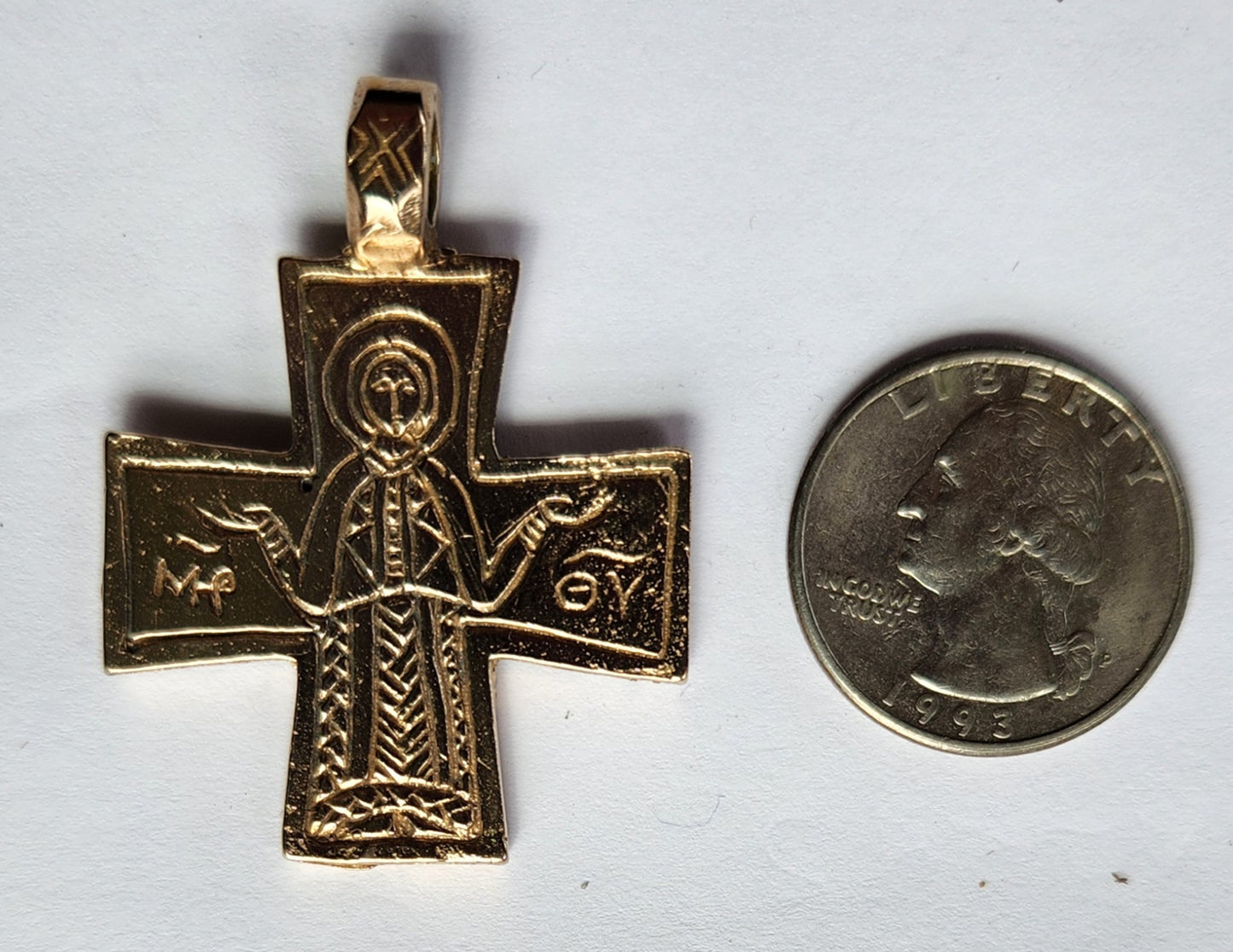 Marian Pilgrim’s Cross Pendant - 6026-B