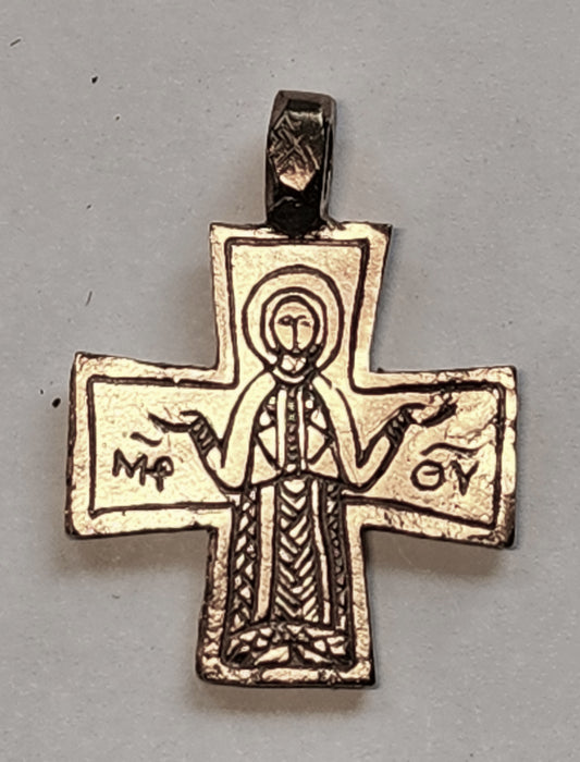 Marian Pilgrim’s Cross Pendant - 6026-B