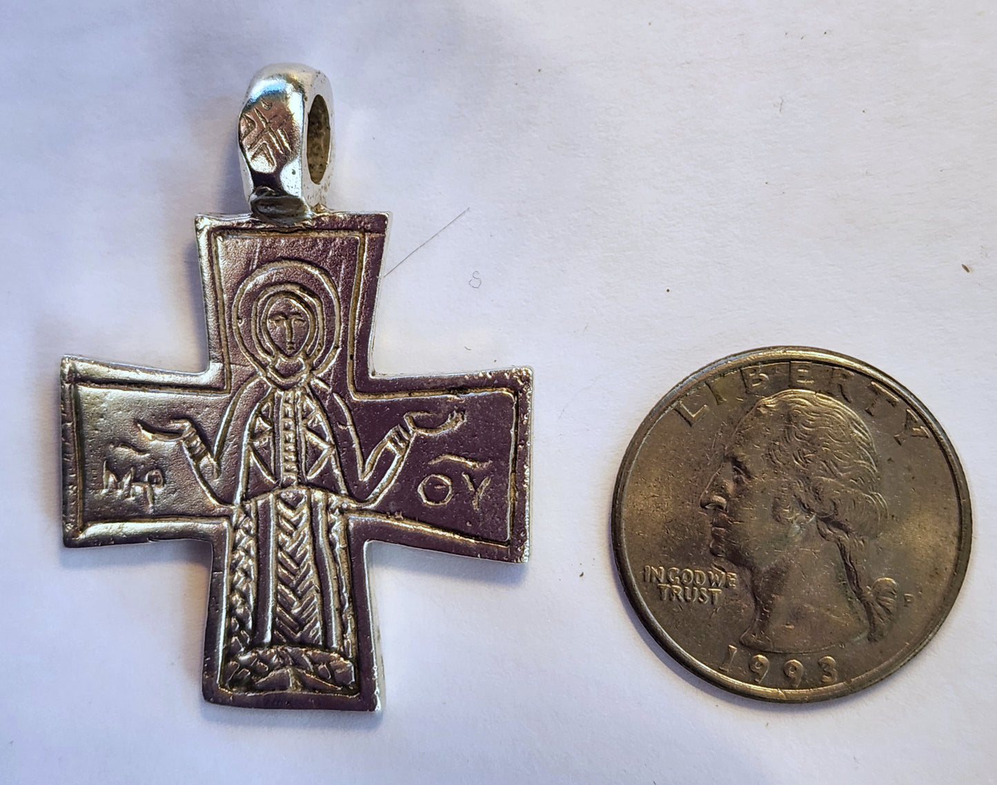 Marian Pilgrim’s Cross Pendant - 6026-S