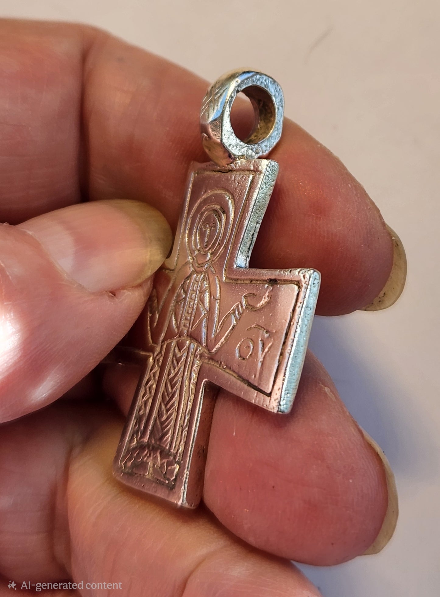 Marian Pilgrim’s Cross Pendant - 6026-S