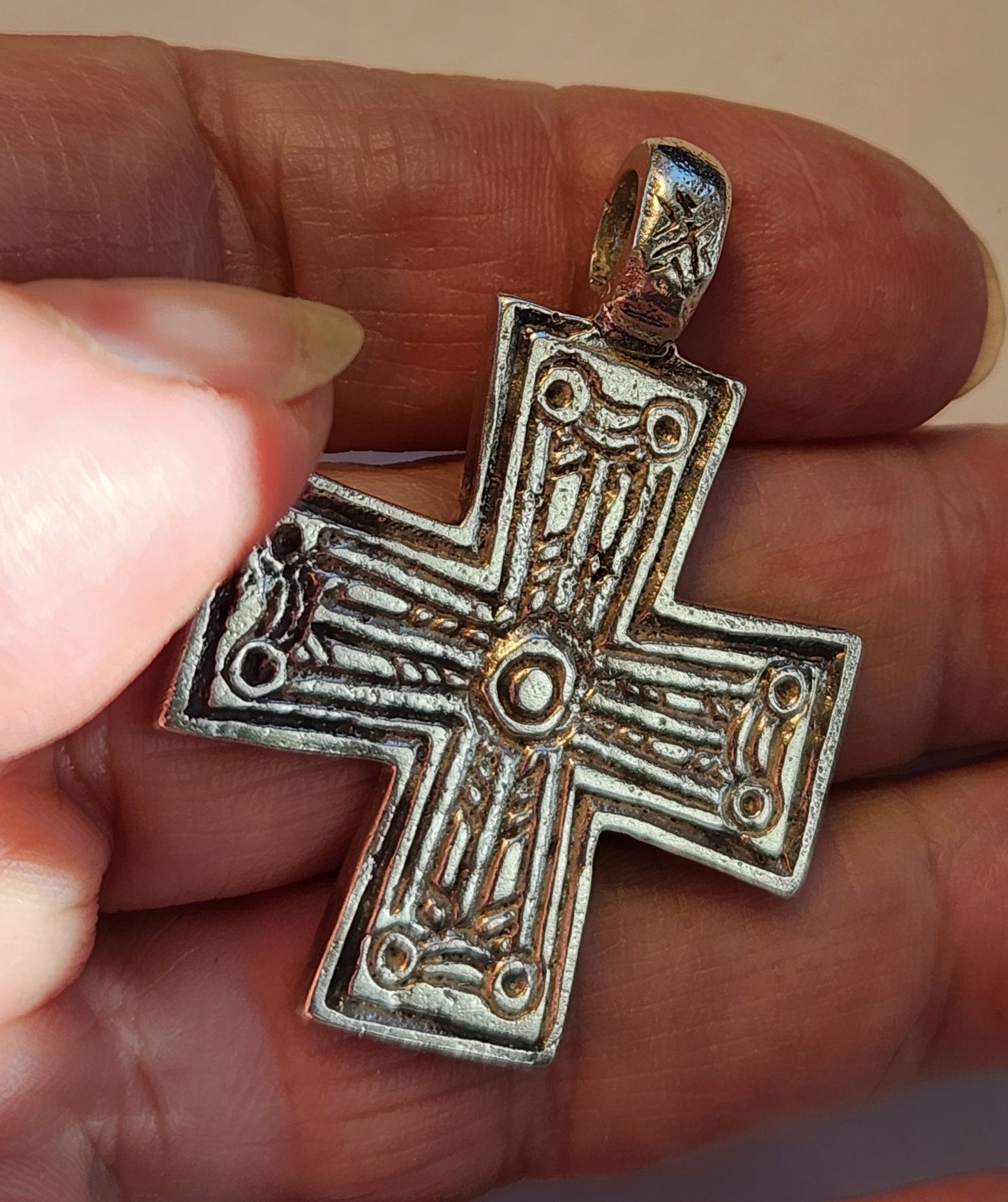 Marian Pilgrim’s Cross Pendant - 6026-S