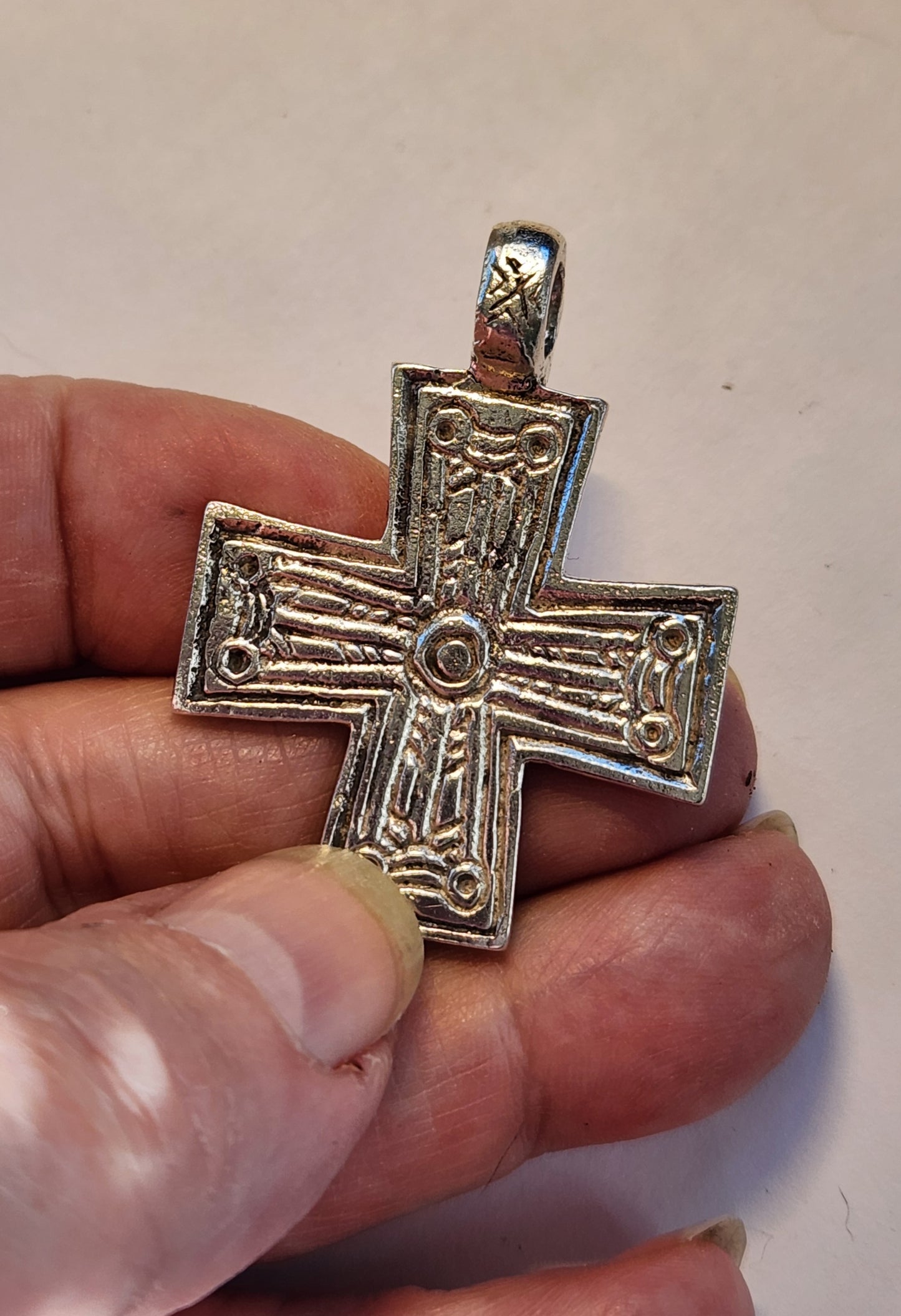 Marian Pilgrim’s Cross Pendant - 6026-S