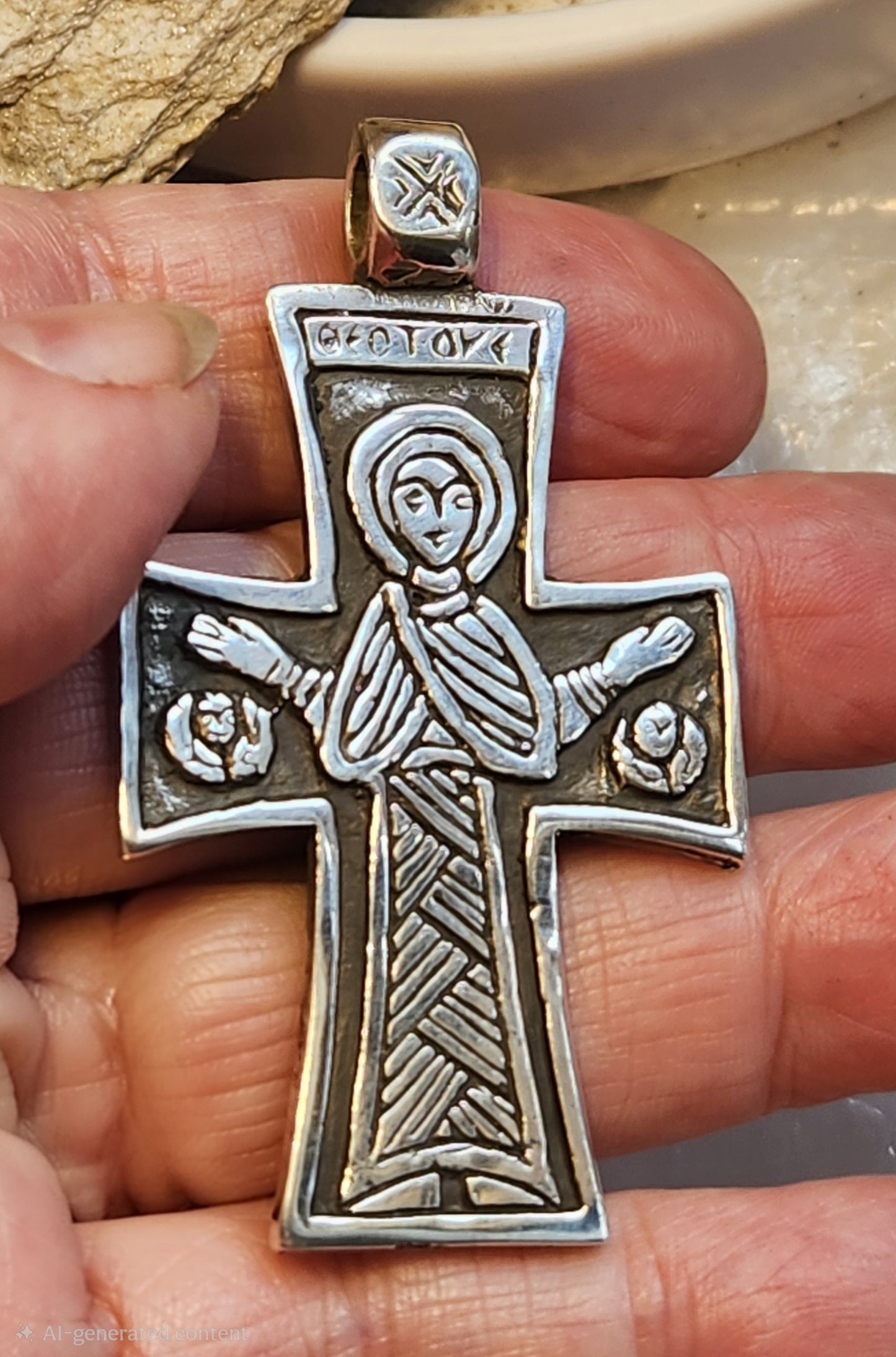 Pilgrim’s Cross Pendant  - 6027-S