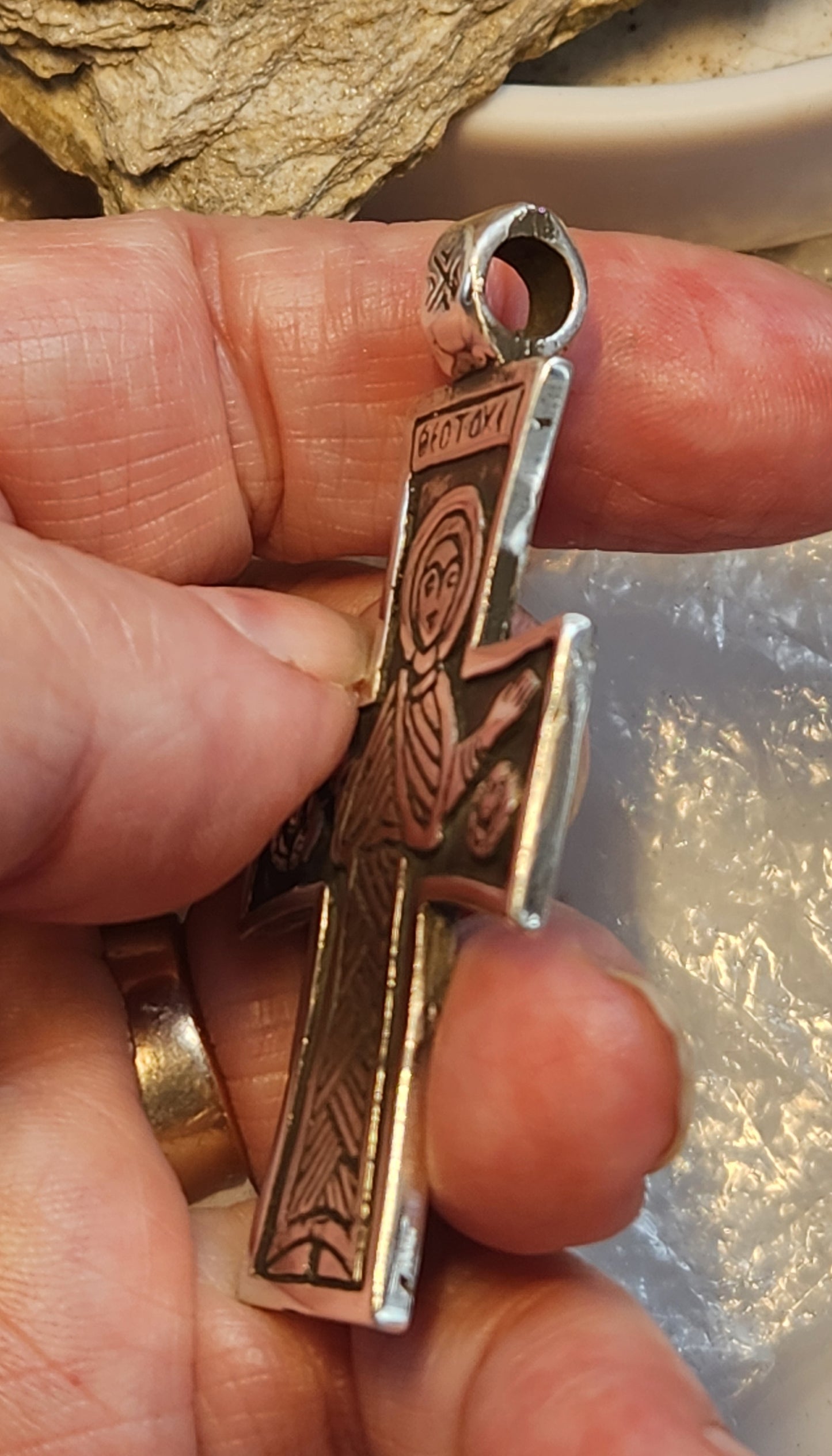 Pilgrim’s Cross Pendant  - 6027-S