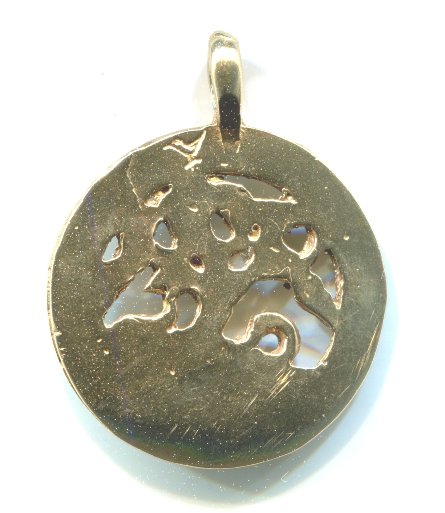 World Tree with Futhark Ring - Bronze - 5130B