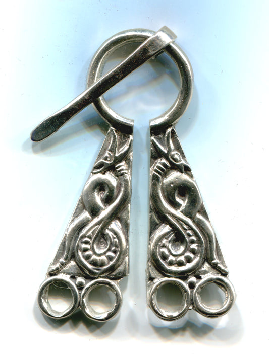 Norse Chatelaine Omega Brooch - 5157