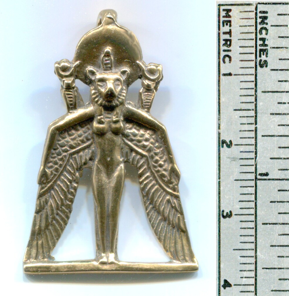 Winged Sekhmet - Bronze - 5322B