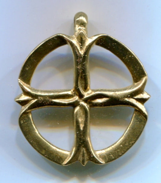 Solar Wheel - Solar Cross - Viking Cross - Odin's Cross - 6003B